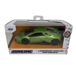 JADA Hyper-Spec Lamborghini Huracan 1:32 Scale Die Cast Green NEW
